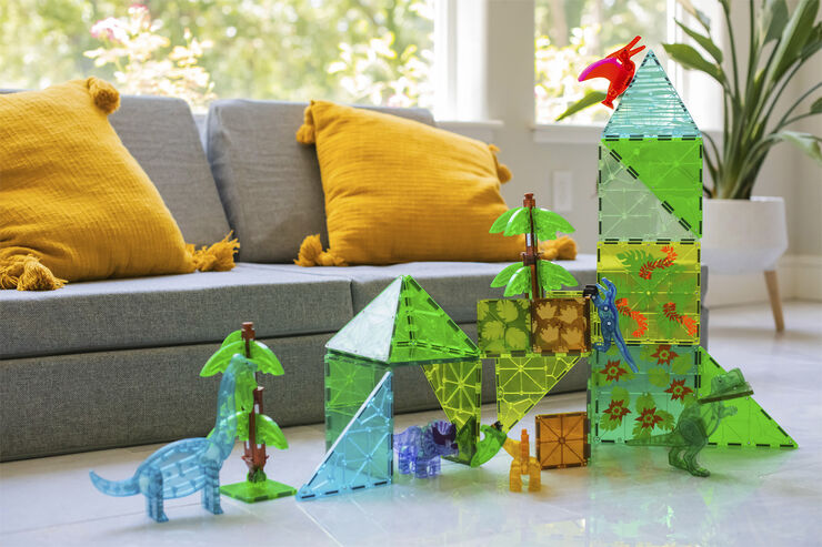 Magna-Tiles Dino World XL 50pcs