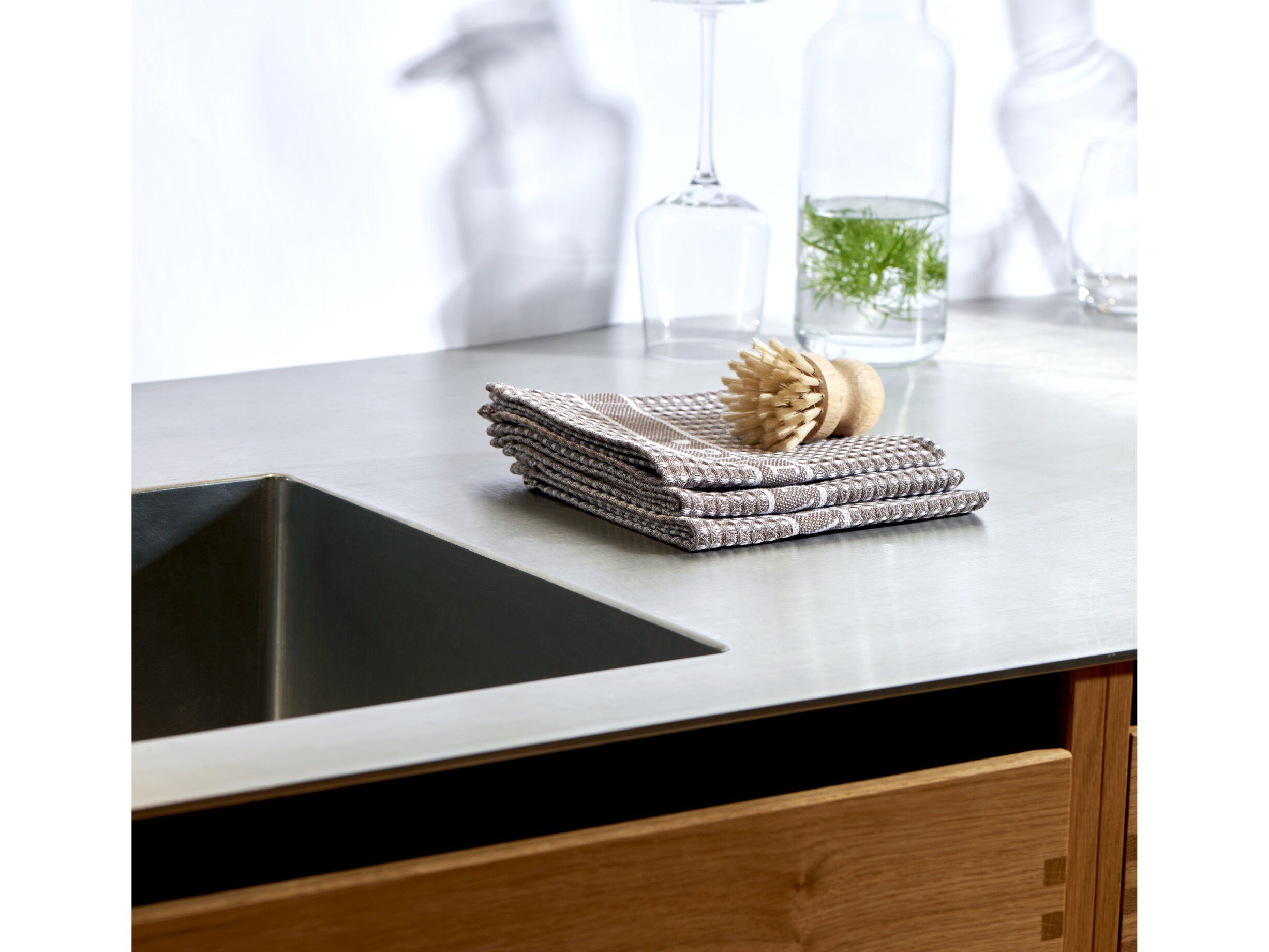 Diskdukar Pillivuyt 32 x 32 cm 3 st Fungi/Vit 100% ekologisk