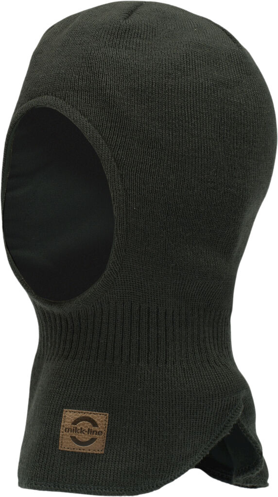 Knitted Balaclava w Wool & Windstop