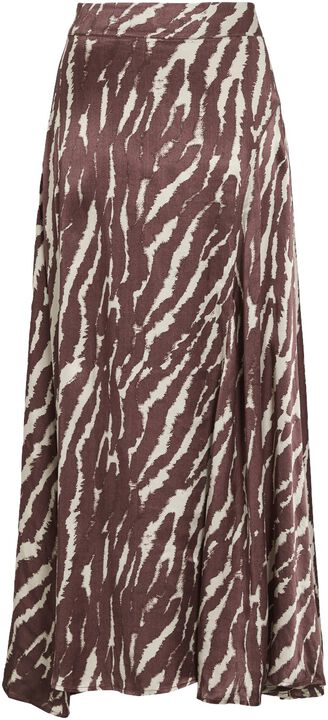 Roushiana Hw Printed Midi Skirt