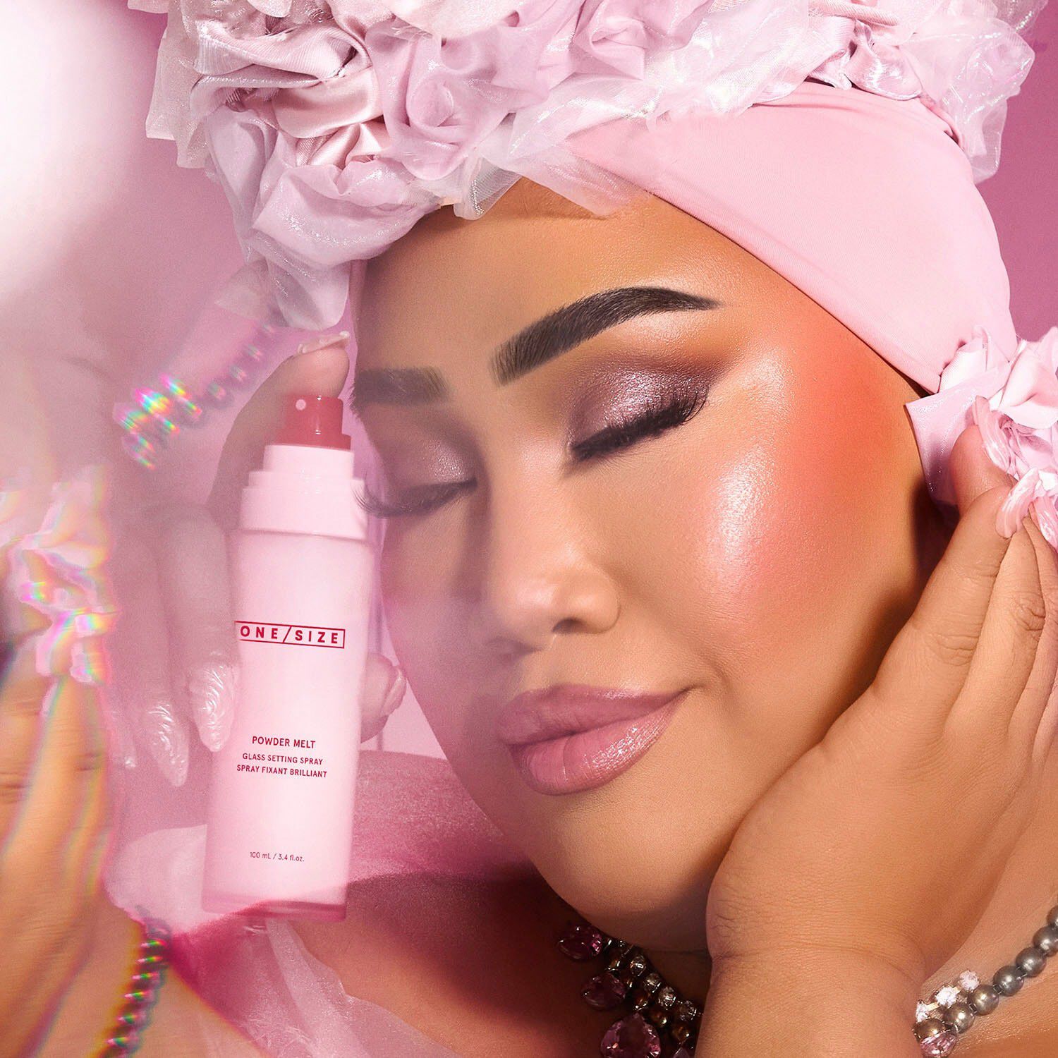 Powder Melt - Fixeringssprej med glans