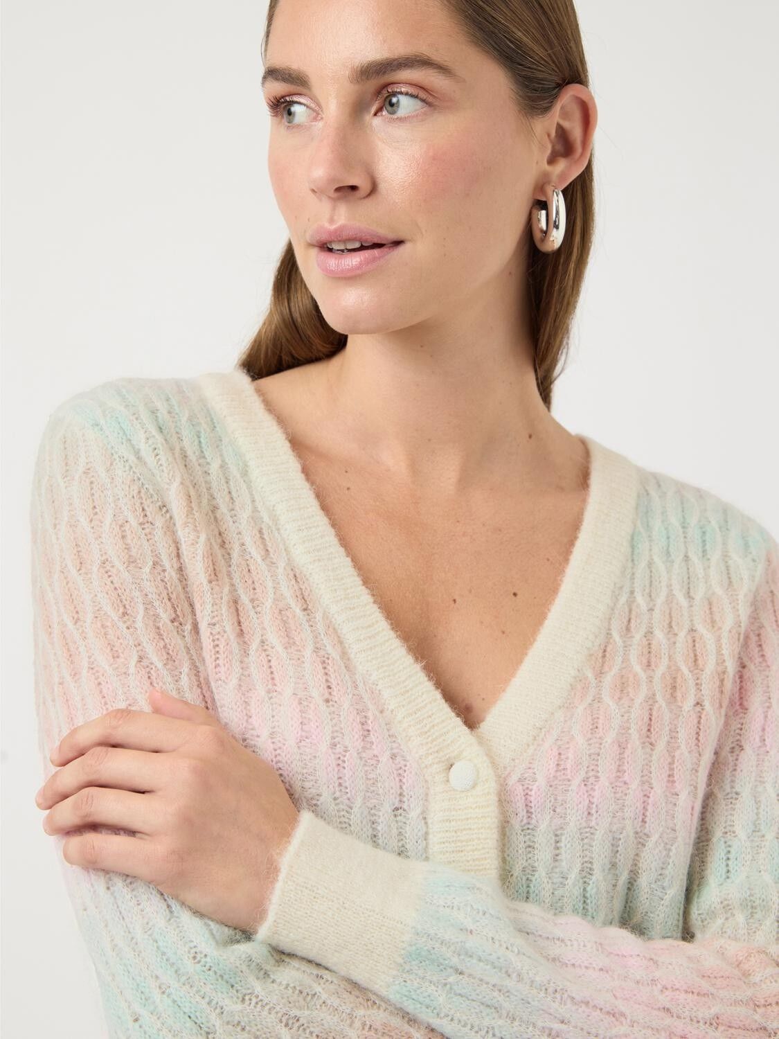 Yasspace Ls Knit Cardigan