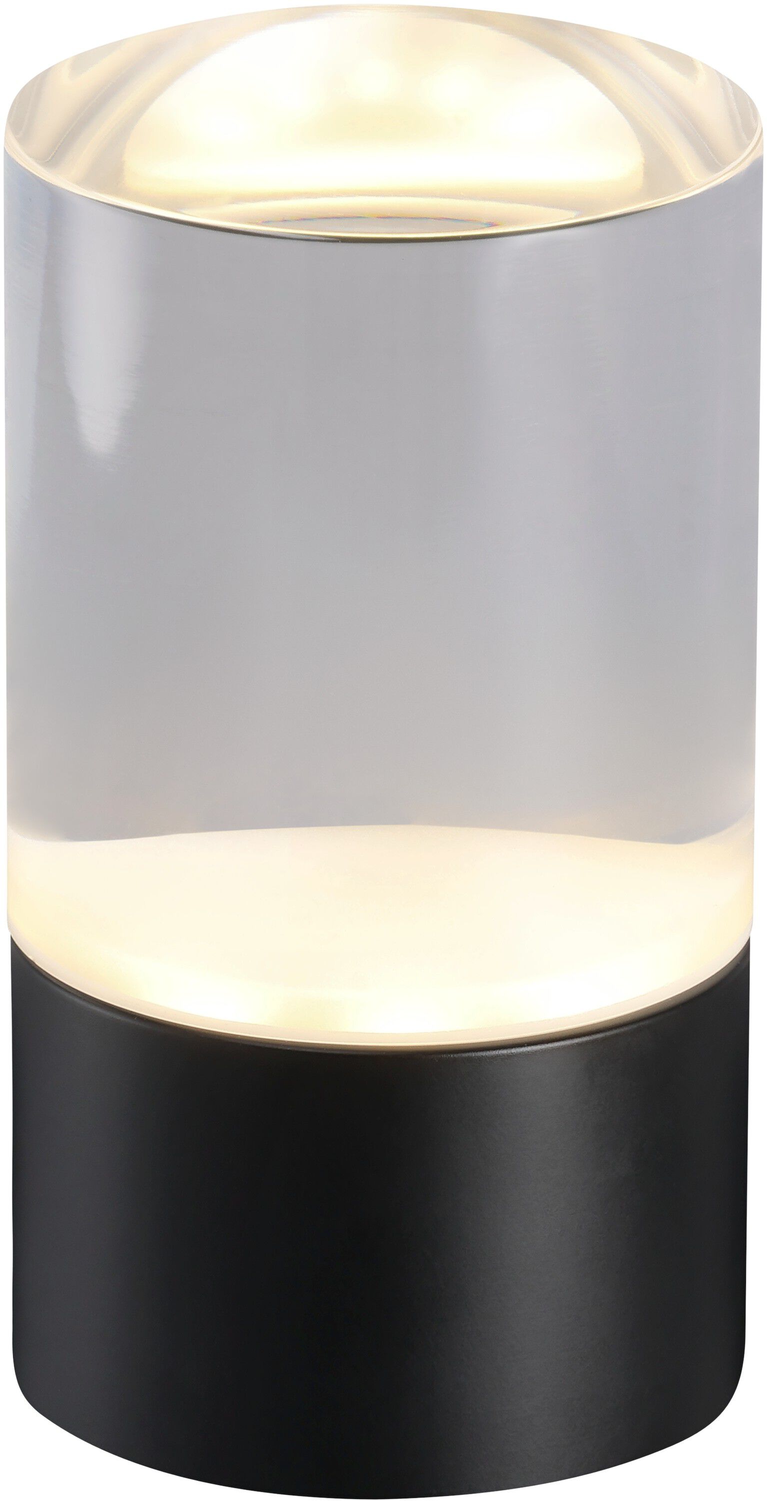 LED rechargeable Glow rod, clear, 4,5x8 cm