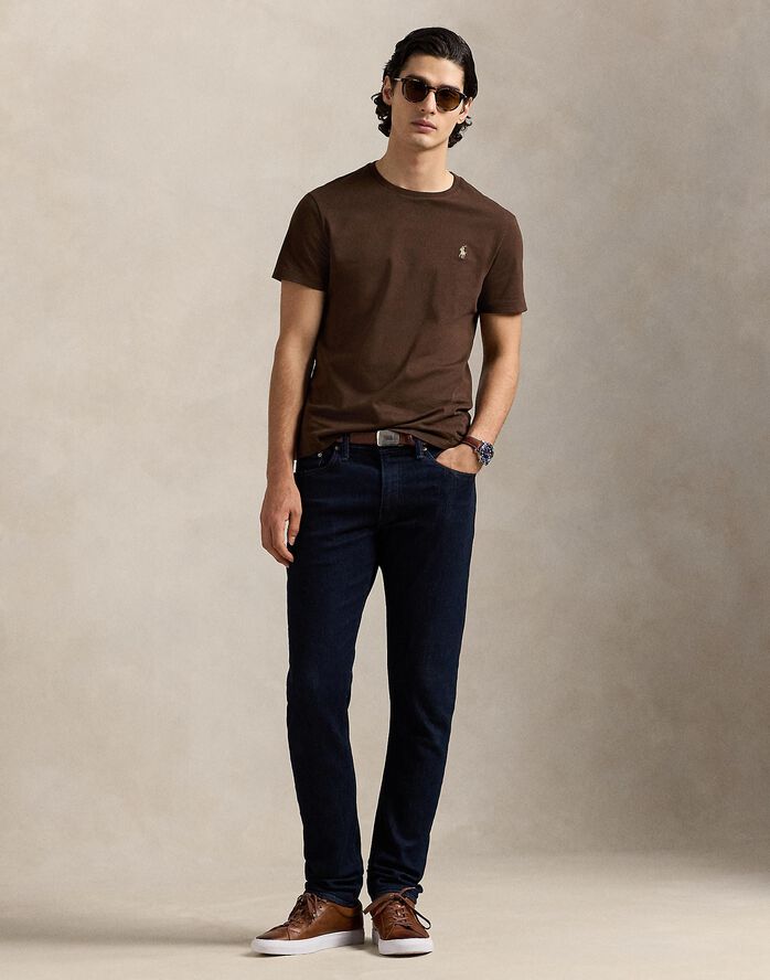 Custom Slim Fit Jersey Crewneck T-Shirt