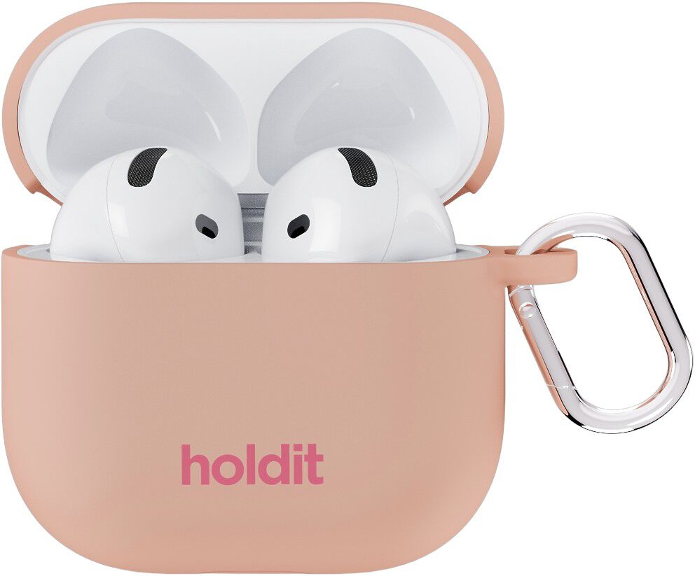 Silicone Case Solid AirPods 4 Bare Pink