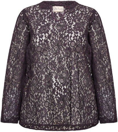 Curvy WA-KILA 1 Bluse Lilla