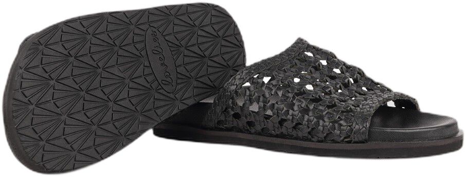 POSITANO - WOVEN LEATHER SLIDE