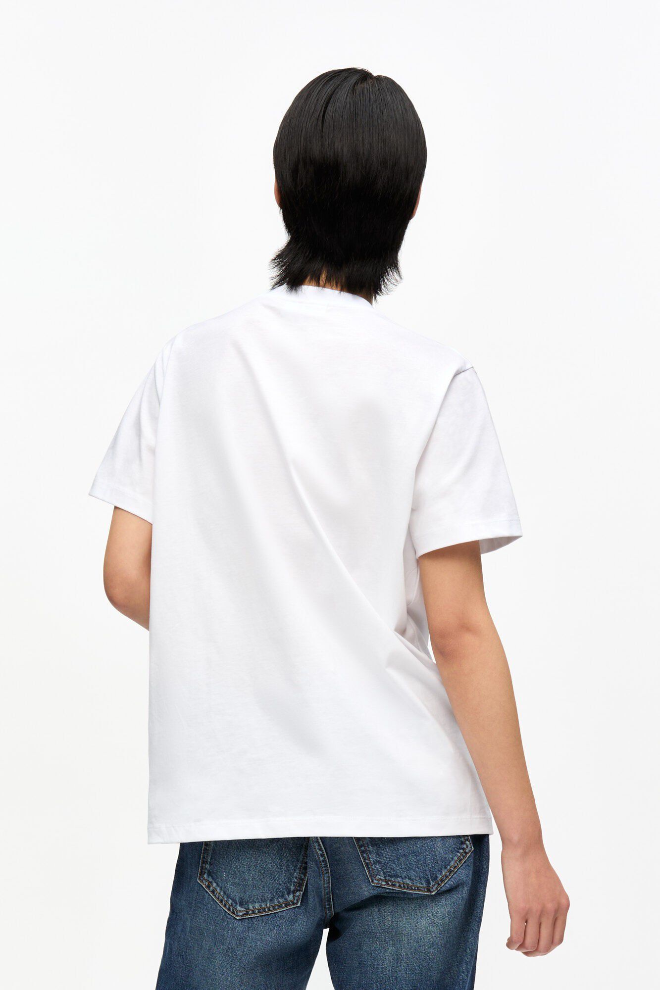 Basic Cotton Jersey Teddy Relaxed T