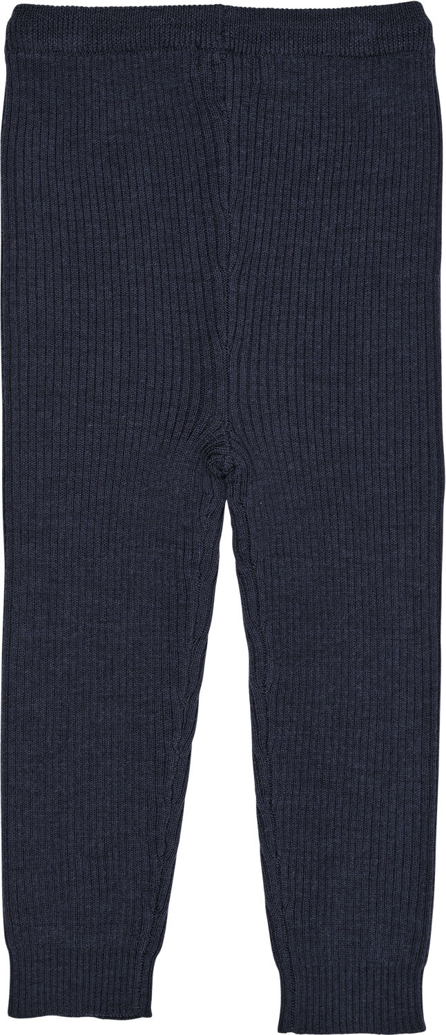 MERINO CLASSIC RIB LEGGINGS W. DRAW