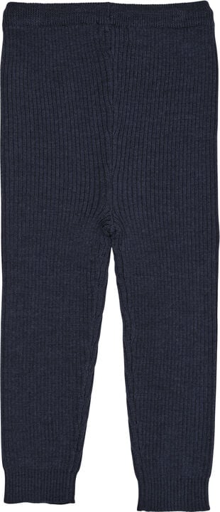MERINO CLASSIC RIB LEGGINGS W. DRAW