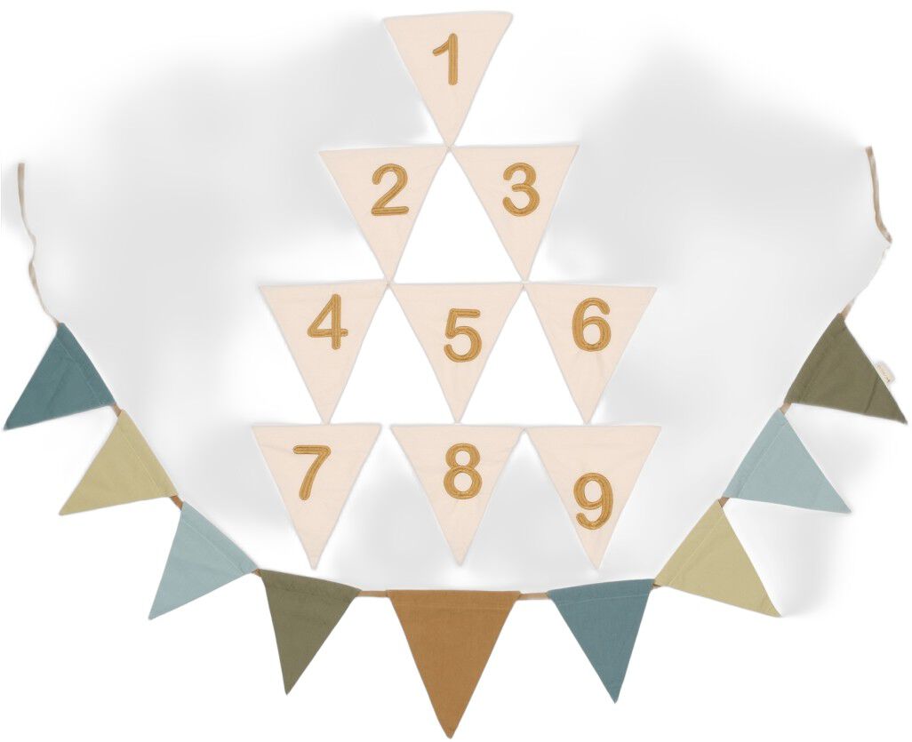 Garland Blue Mix - Birthday