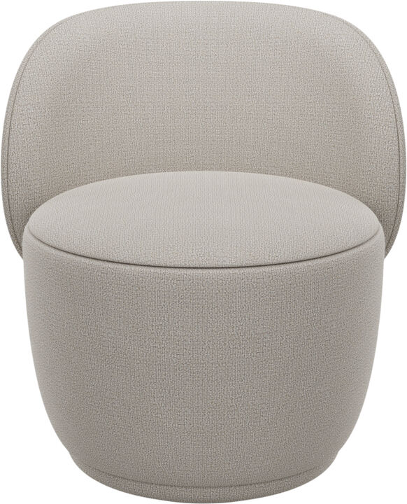 Swivel armchair -KUON- Colour Desert