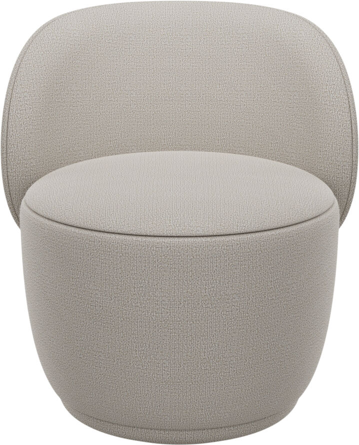 Swivel armchair -KUON- Colour Desert