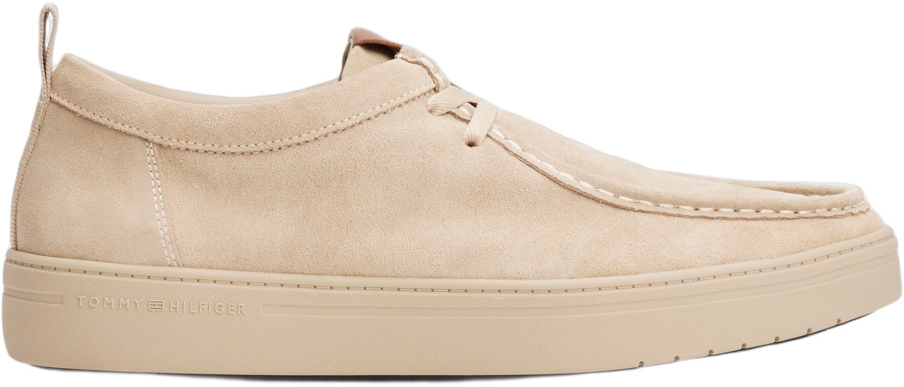 MODERN LIGHT SUEDE MOC TOE SHOE