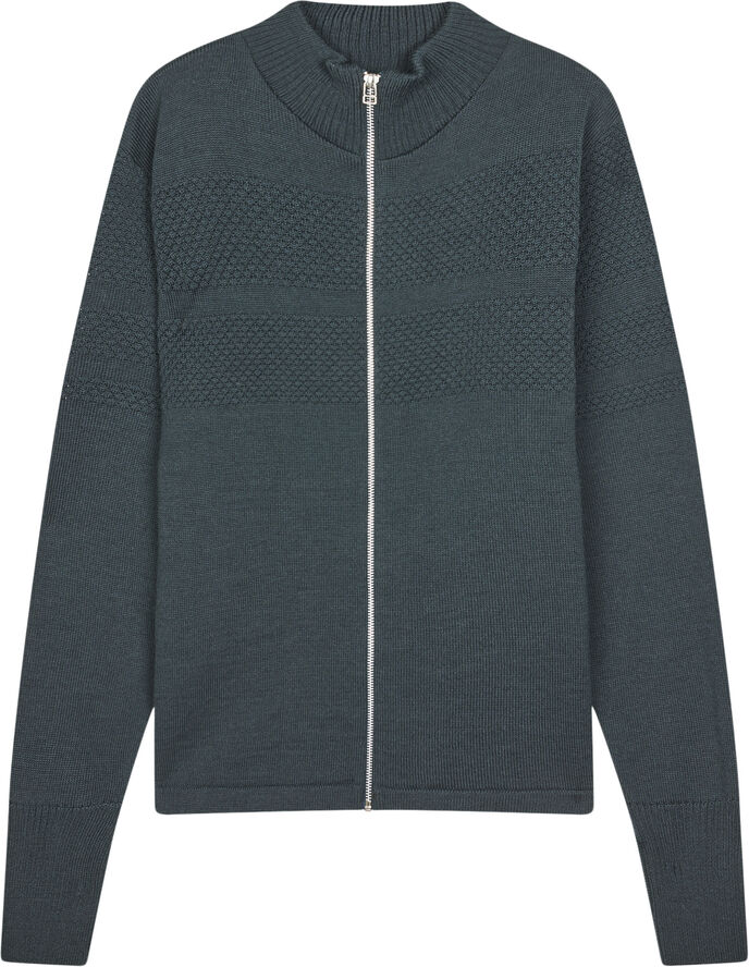Wool Klemens Zip Knit