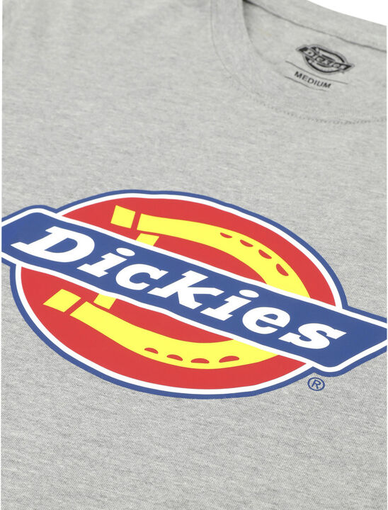 ICON LOGO TEE GREY MELANGE