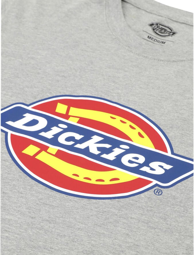 ICON LOGO TEE GREY MELANGE