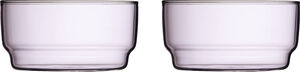 Skål Torino 12 cm 2 st Pink