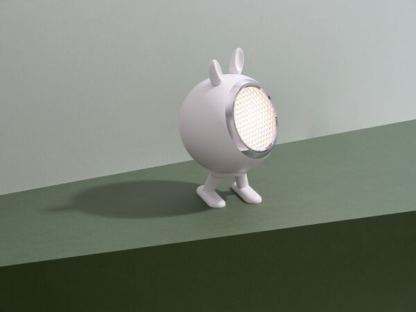 Norbitt, Ear, White, 1,4x2,5 cm