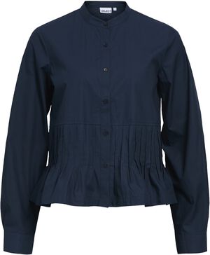 OBJADONA L/S REG. PLEAT SHIRT E AW