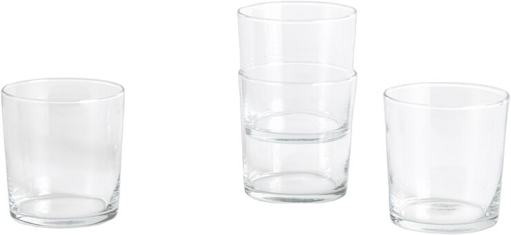 Glass-Set of 4 Medium
