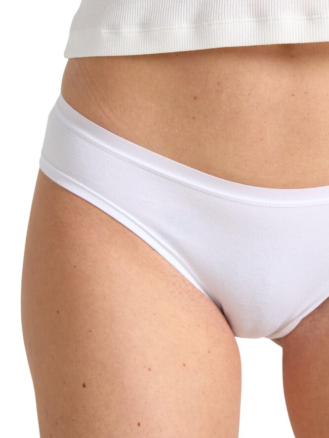 Bikinitrosa med låg midja