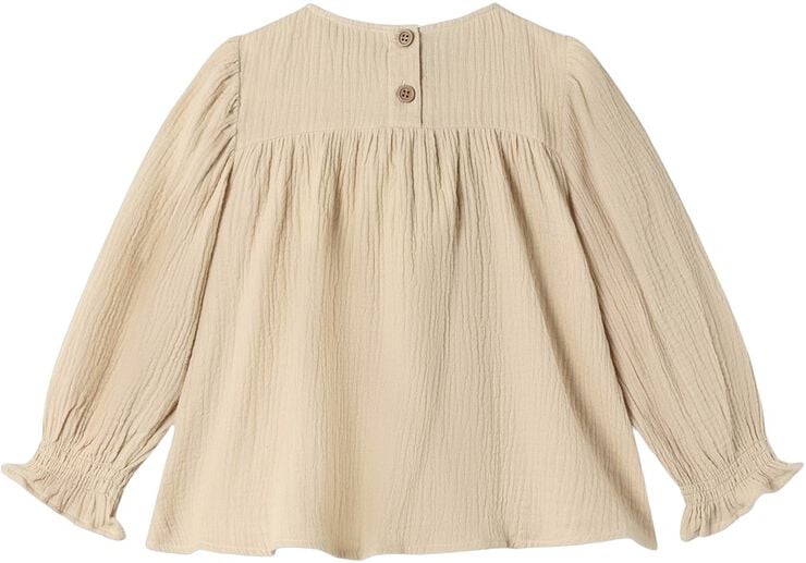 PACO BOW LS BLOUSE