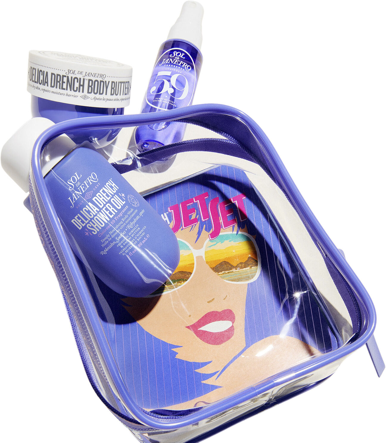 Delicia Drench Jet Set - Kroppsv&aring;rdsset