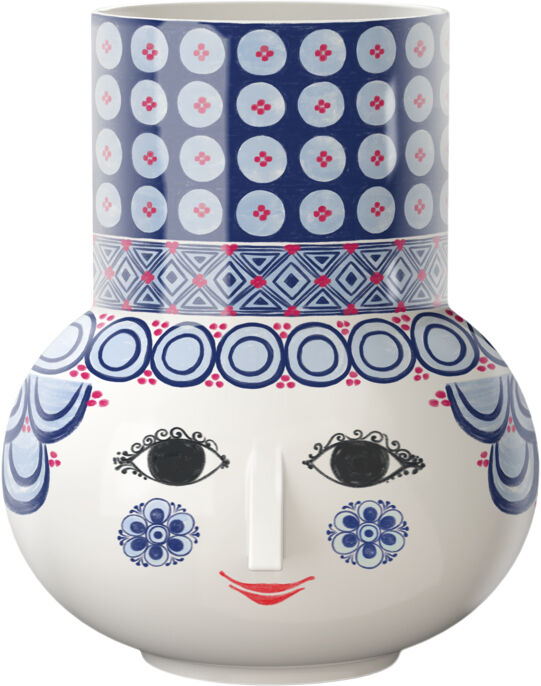 Olga Vase H20 cm bl&aring;