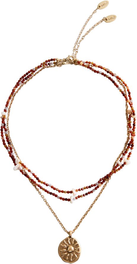 Set 2 combined necklaces
