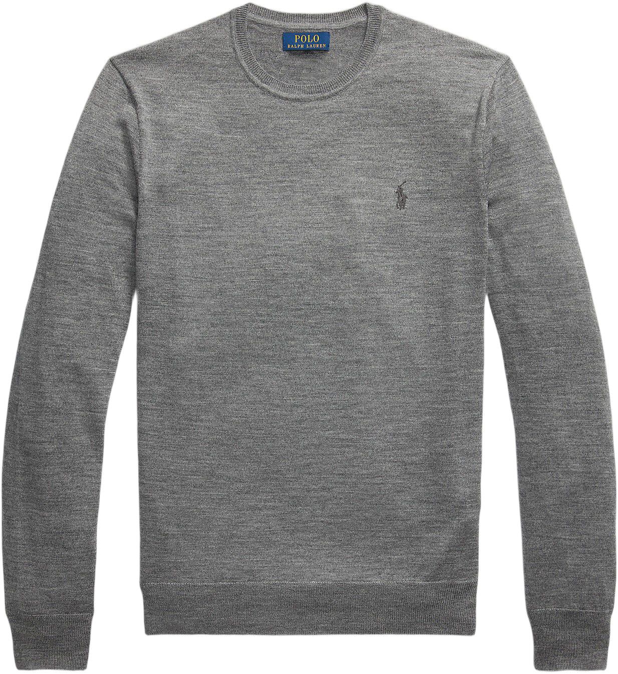 Slim Fit Washable Wool Crewneck Sweater
