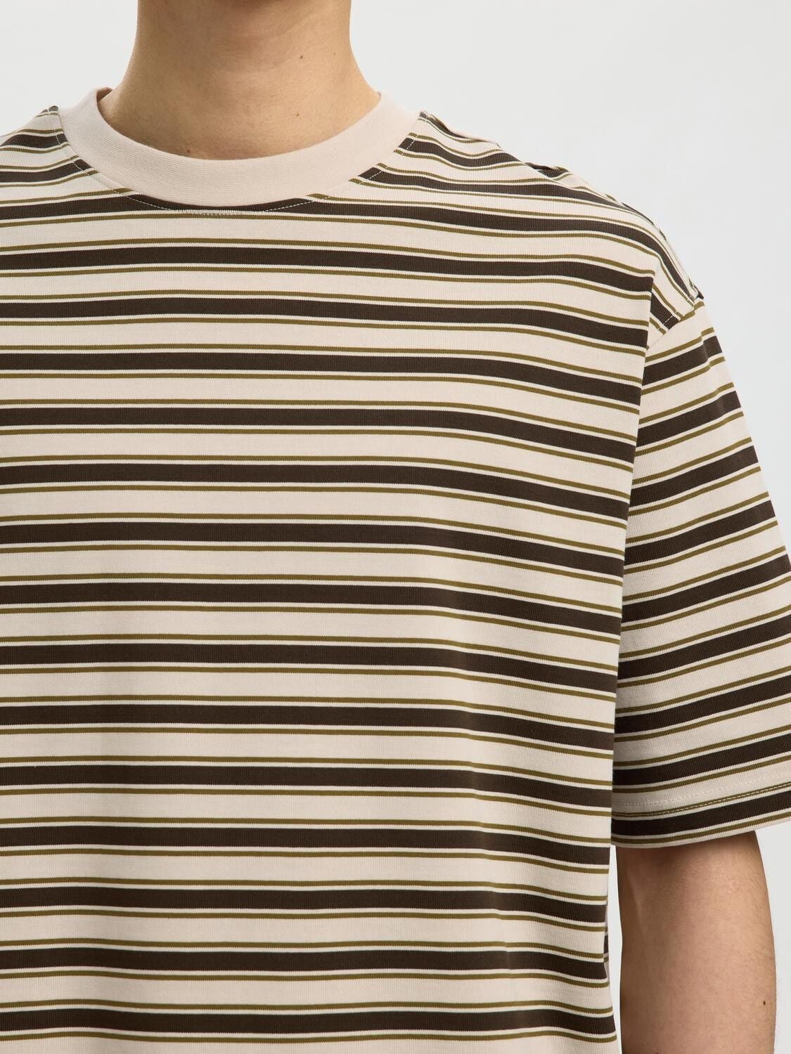 Slmrelaxaspen 2-Ply Stripe Ss Noos