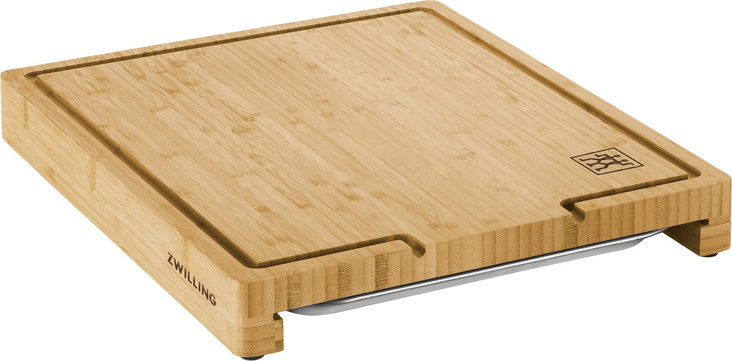 BBQ+ Sk&auml;rbr&auml;dor +sk&aring;l 39x30 bambu