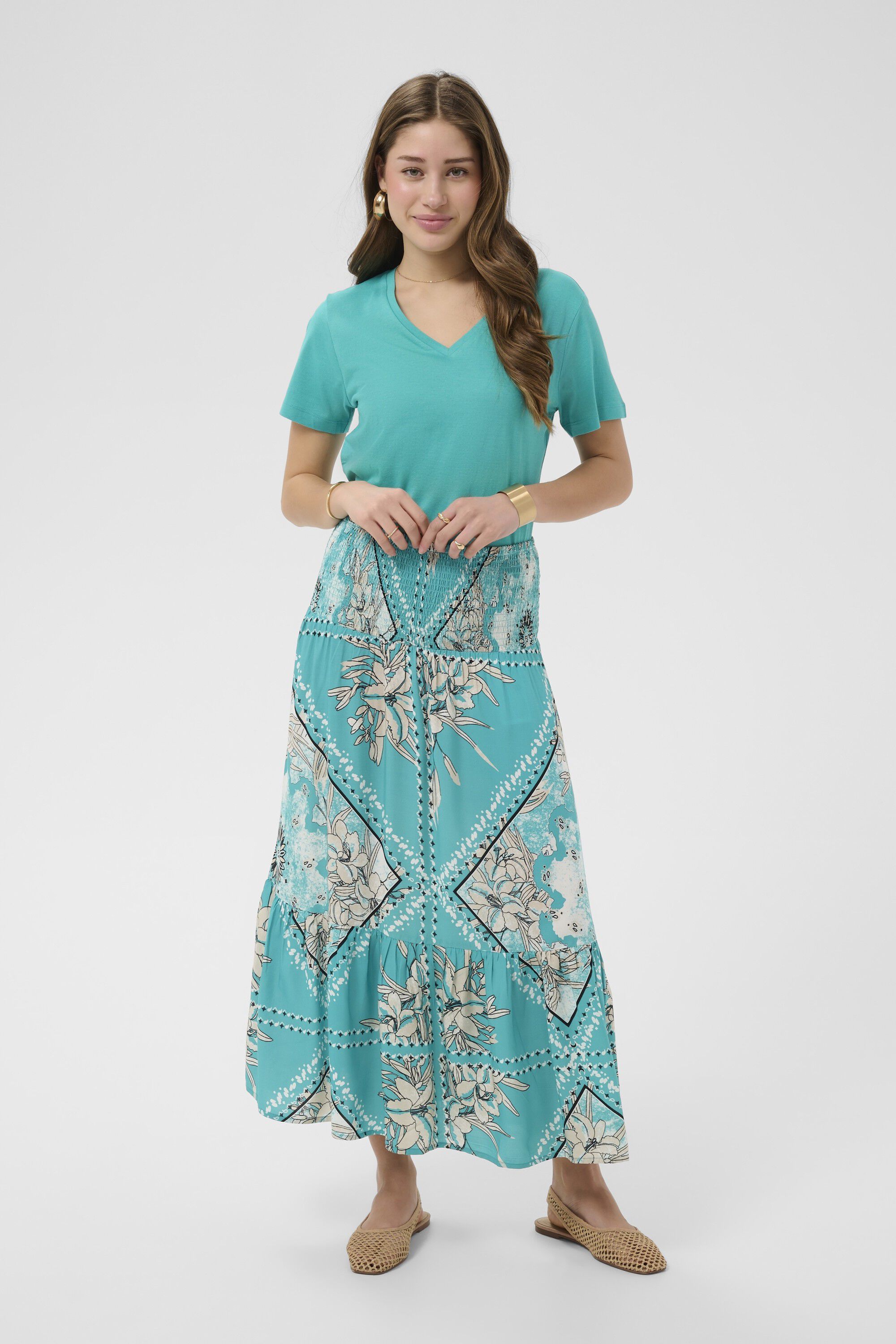 CRTiah Mid calf Skirt