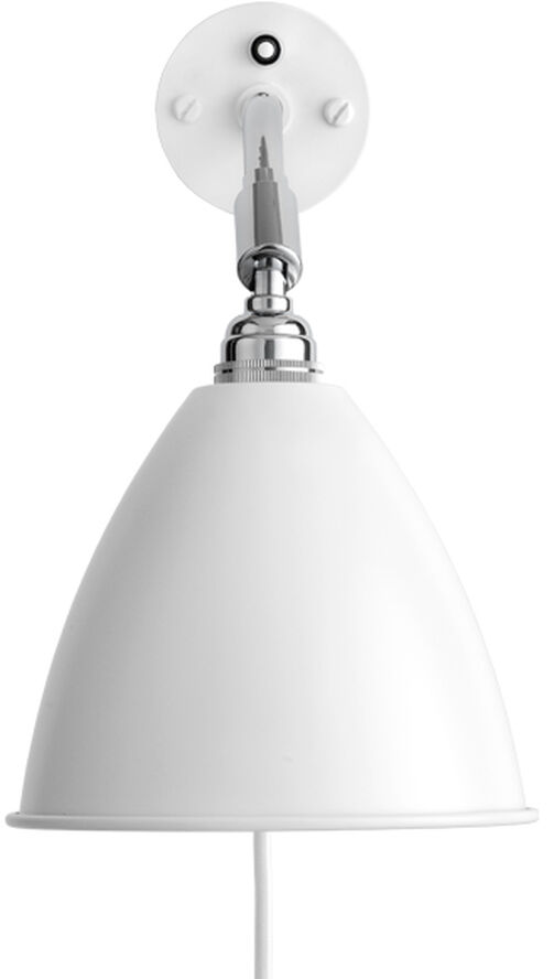 BL7 Wall Lamp - ø16 (Base: Chrome, Shade: Soft White Semi Matt)
