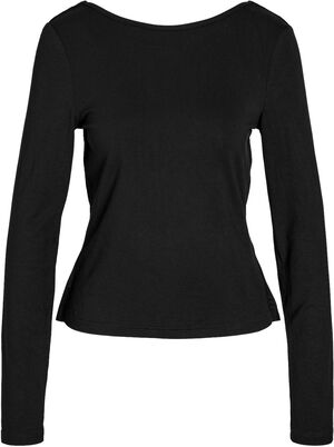 NMTIKA L/S LACE BACK DETAIL TOP TNT