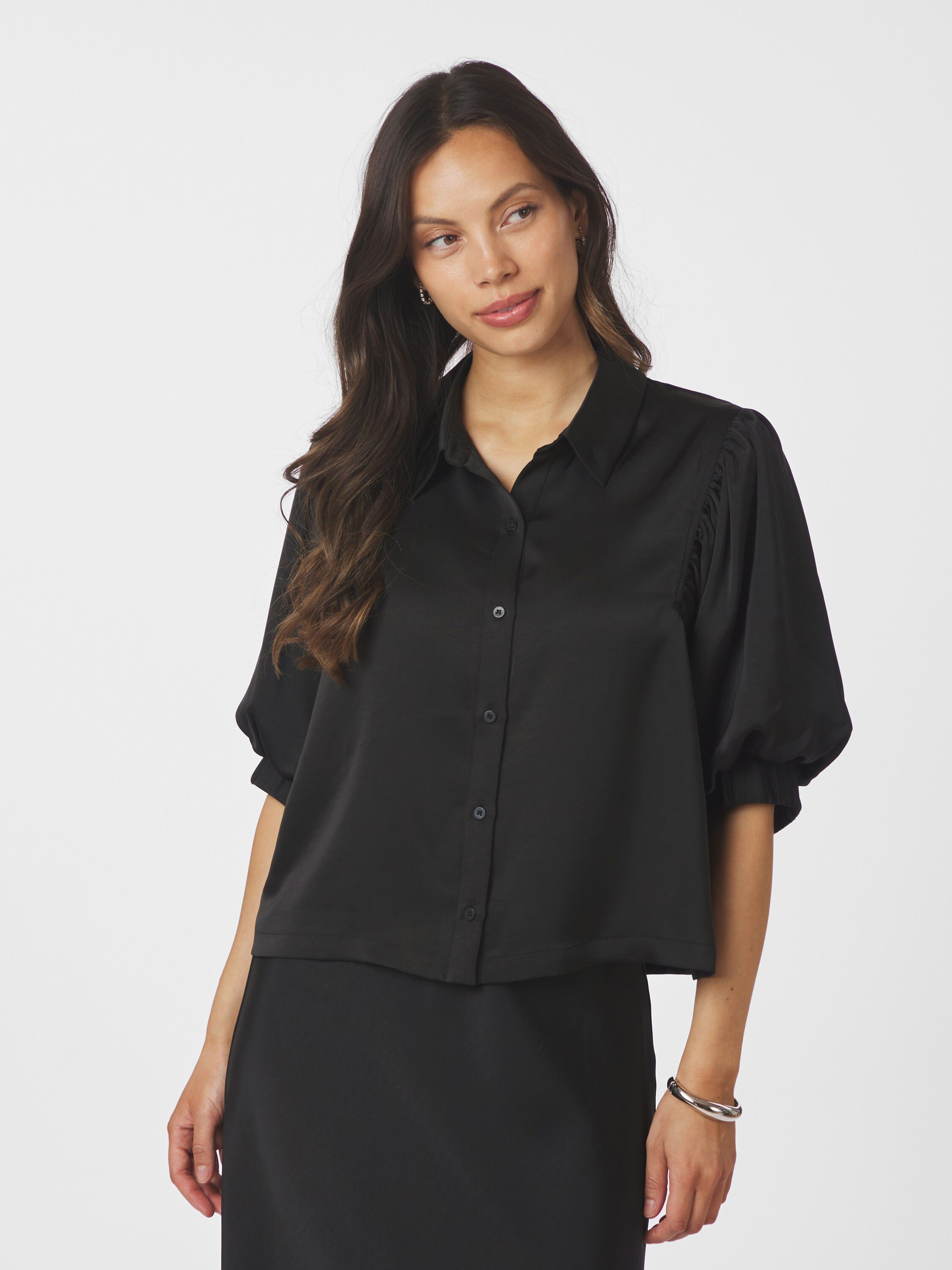 Etta Heavy Sateen Shirt