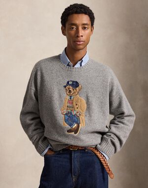 WOOL BLEND SWEATER-PULLOVER