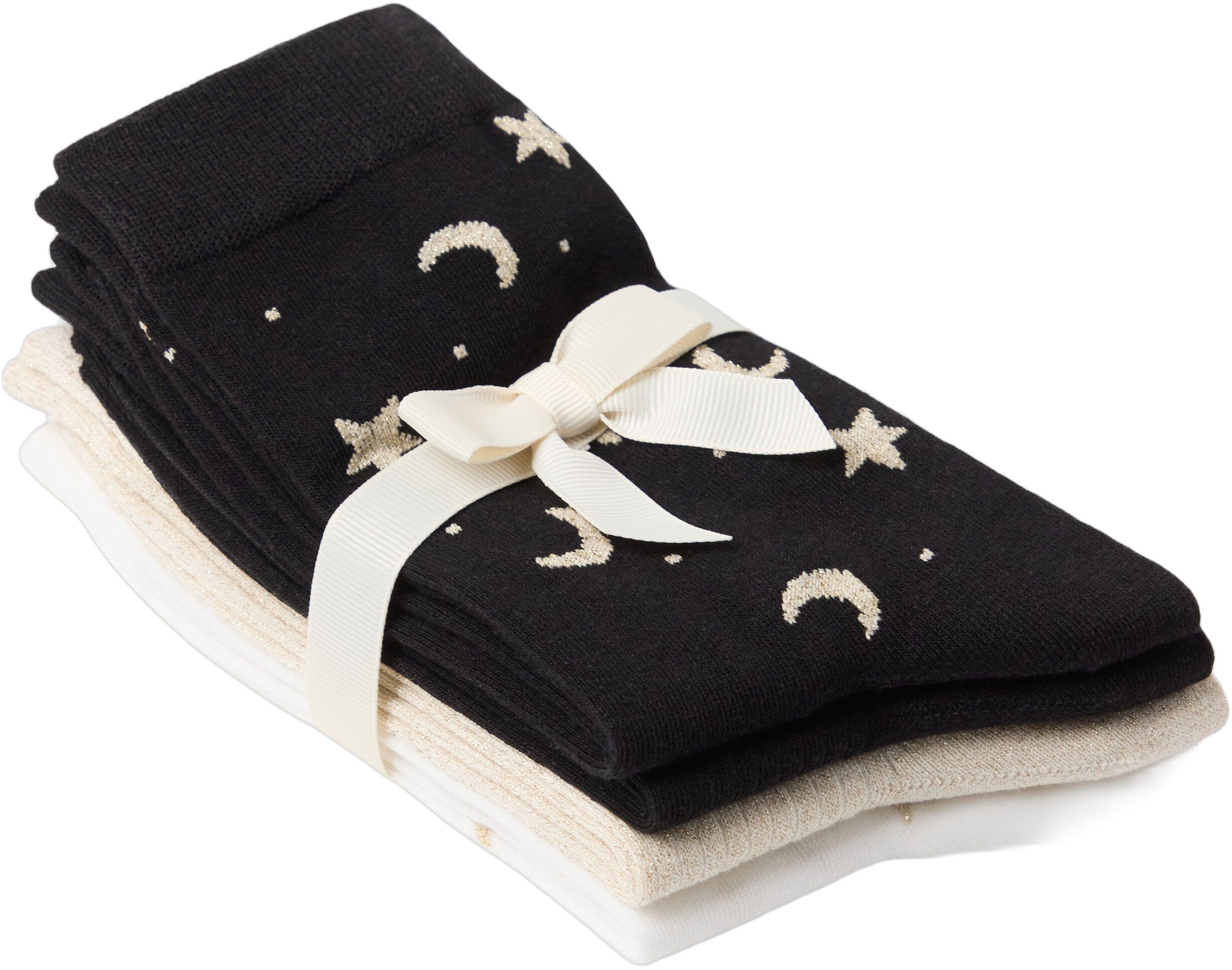 4-pack socks in a soft cotton blend