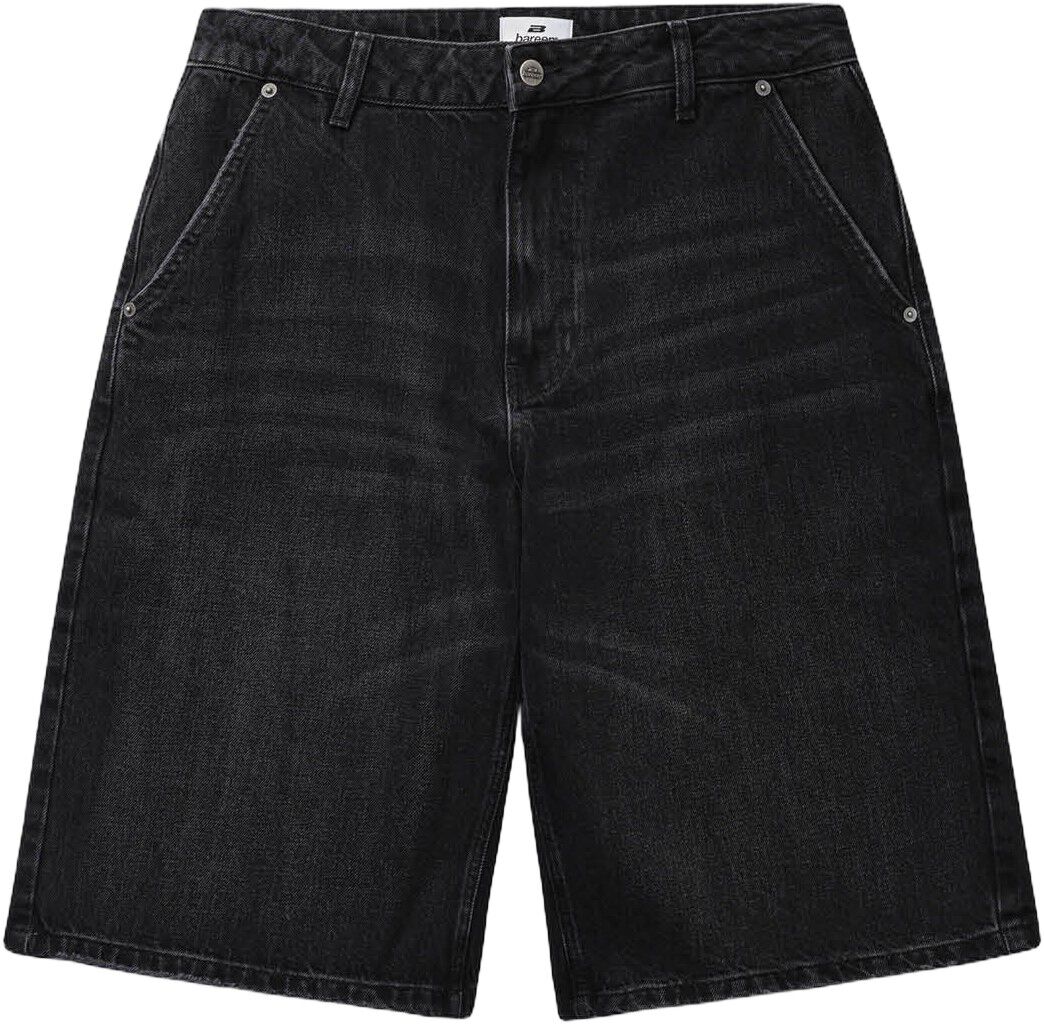 Straight Denim Shorts