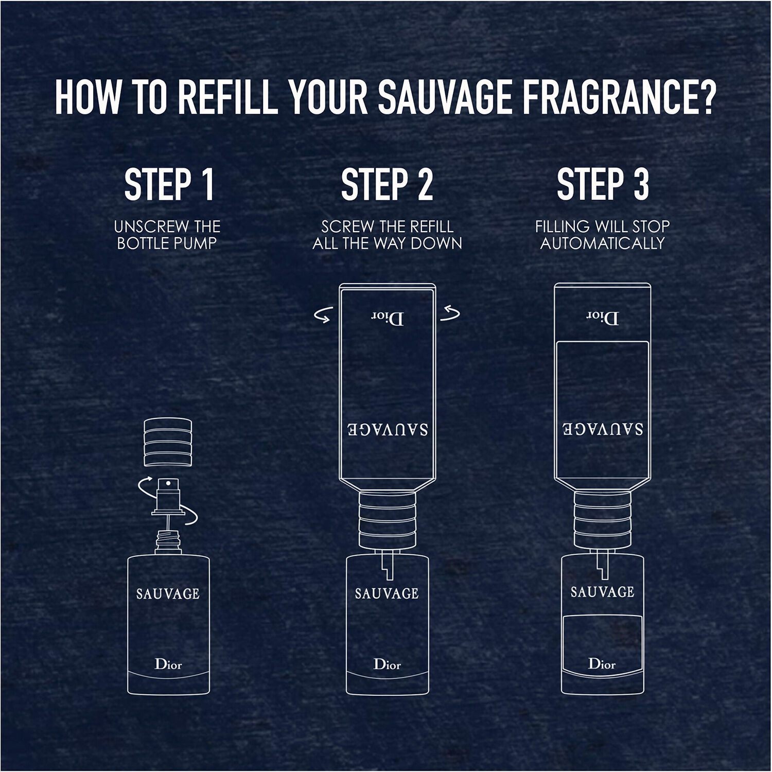 Sauvage Eau de toilette Refill