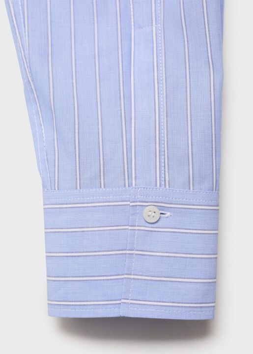 Cotton and lyocell blend straight s