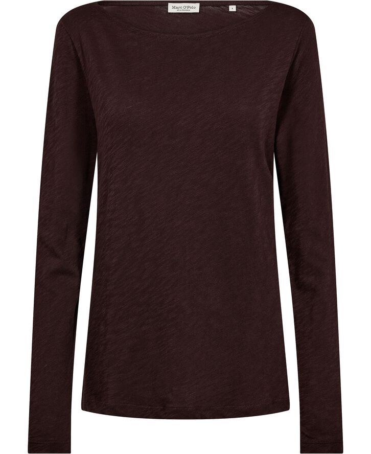 T-Shirt, Longsleeve, Boat Neck