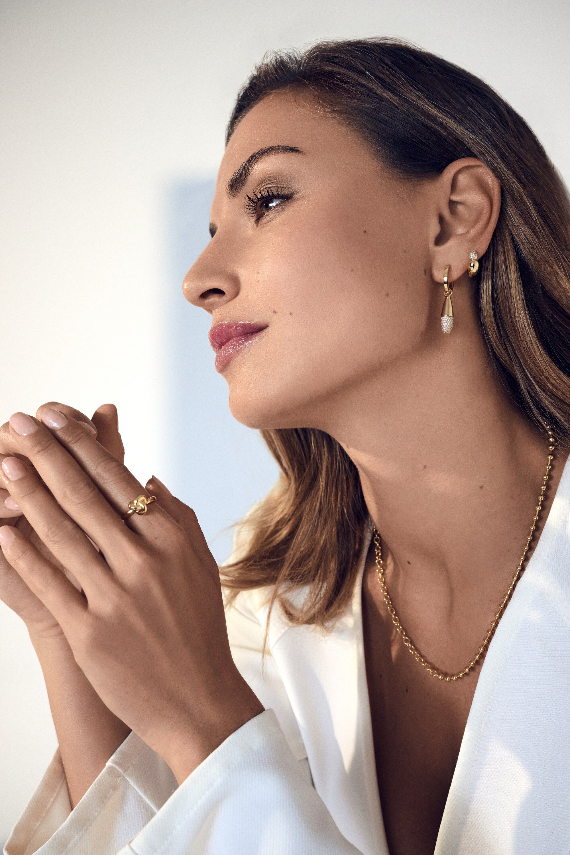 GOCCIA CREOLO PICCOLO EARRINGS