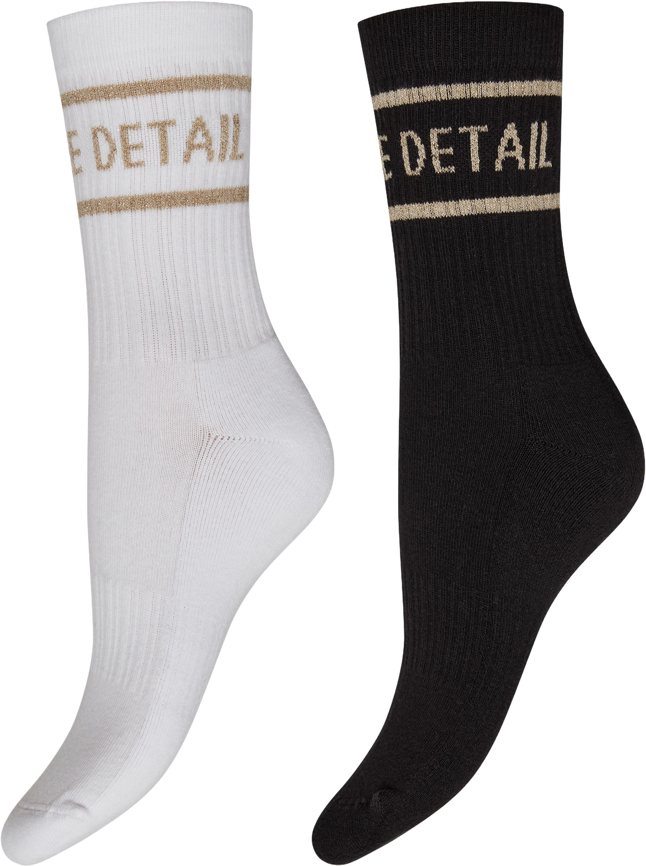 HYPETHEDETAiL tennis sock 2-pk