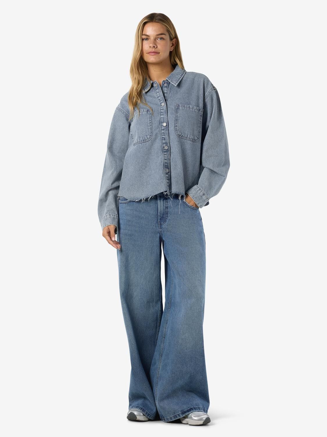 Nmalva L/S Denim Sh Shcket  Az452Lb