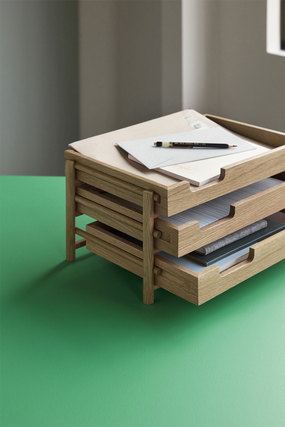 Note Letter Tray Natural