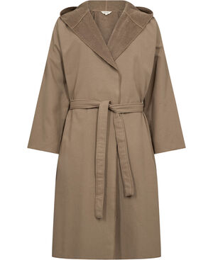 Rope flat one side/terry back khaki S