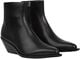 DULZURA - ANKLE LEATHER BOOTS WITH ZIPPER