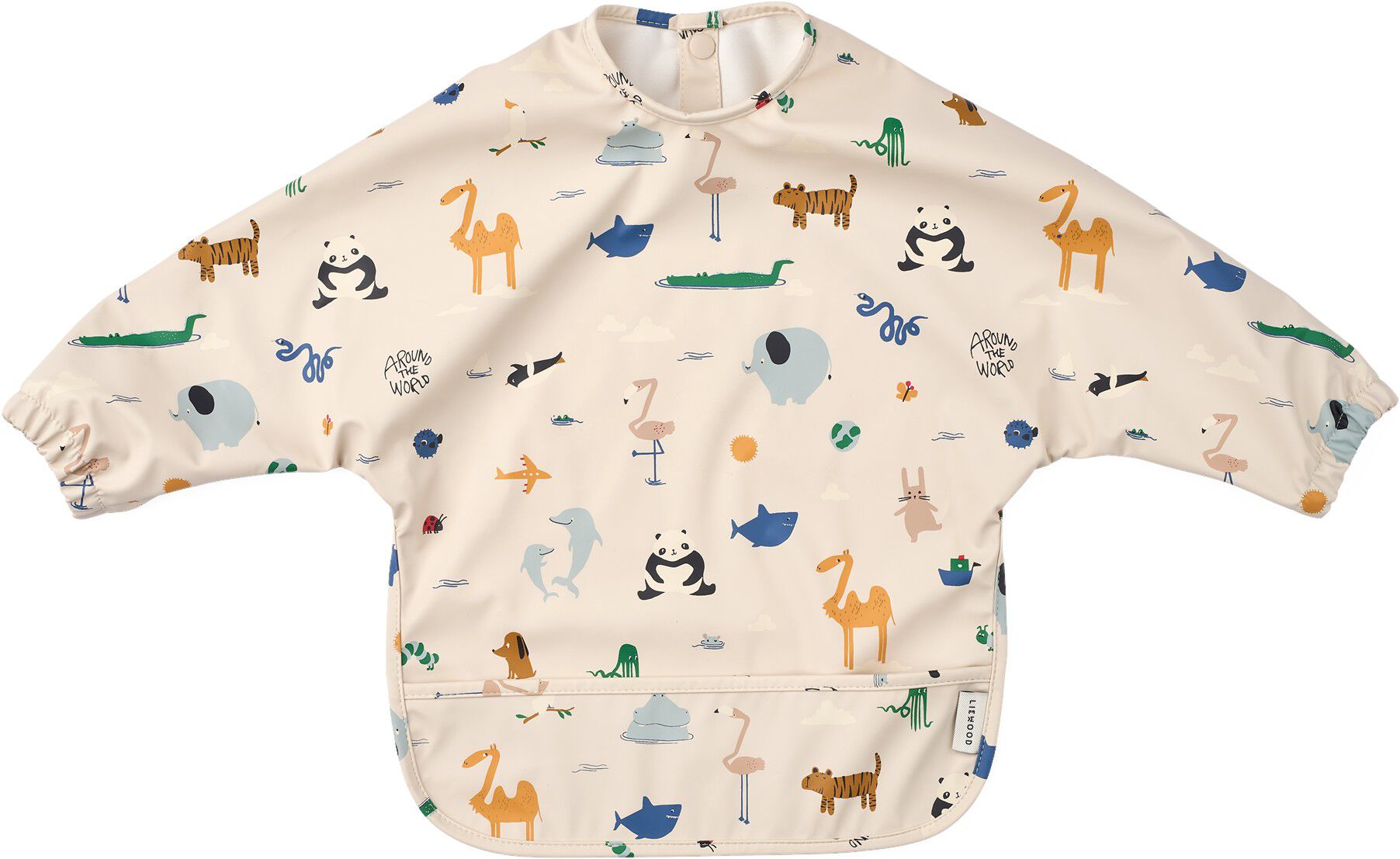 Merle Printed Cape Bib